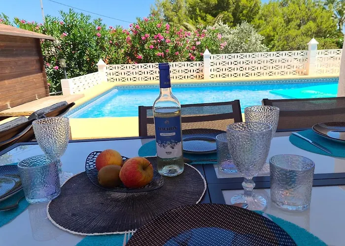 Sunny In With Private Pool&sea View Villa Dénia