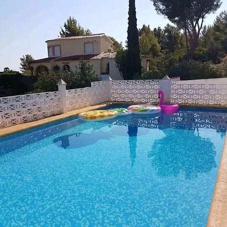 Sunny In With Private Pool&sea View Villa Dénia